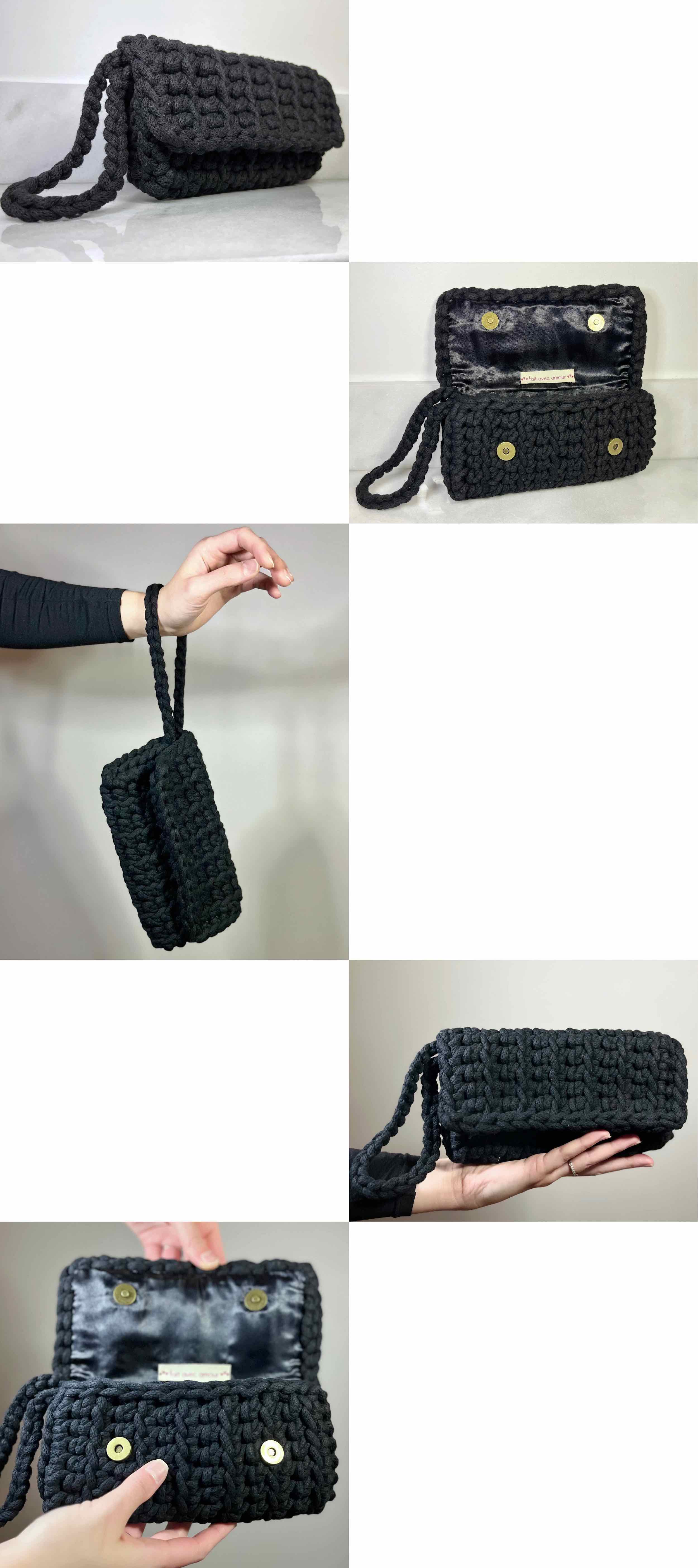 crochet clutch