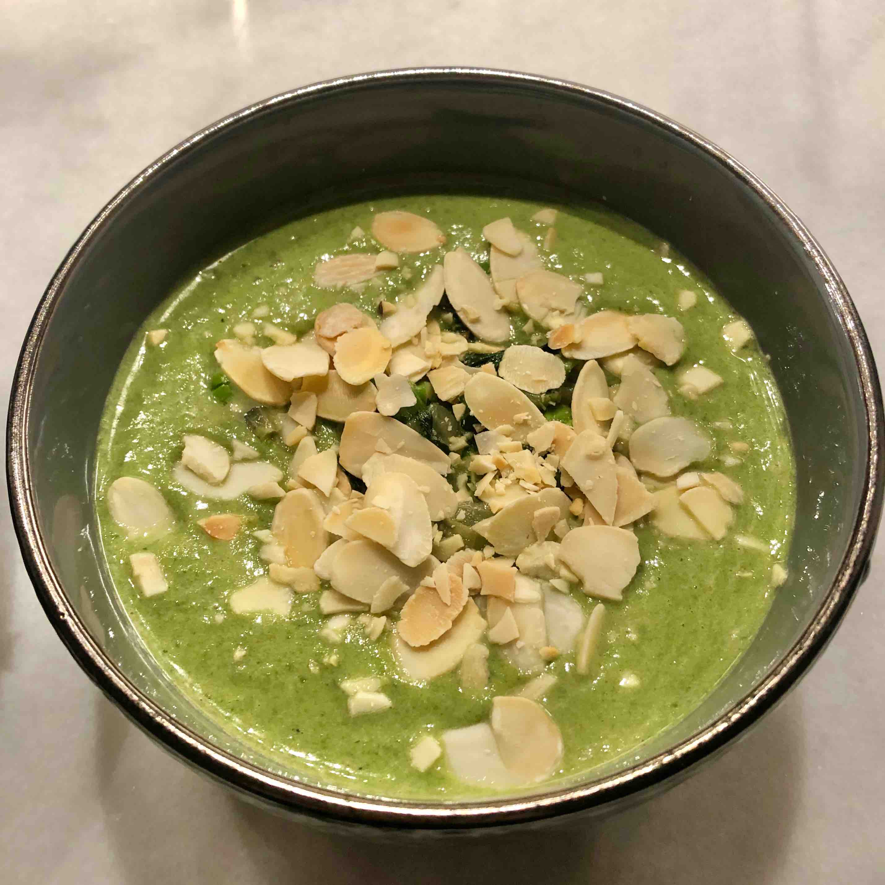 Spinach and Pea Soup