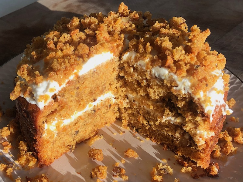 Carrot Walnut Cake