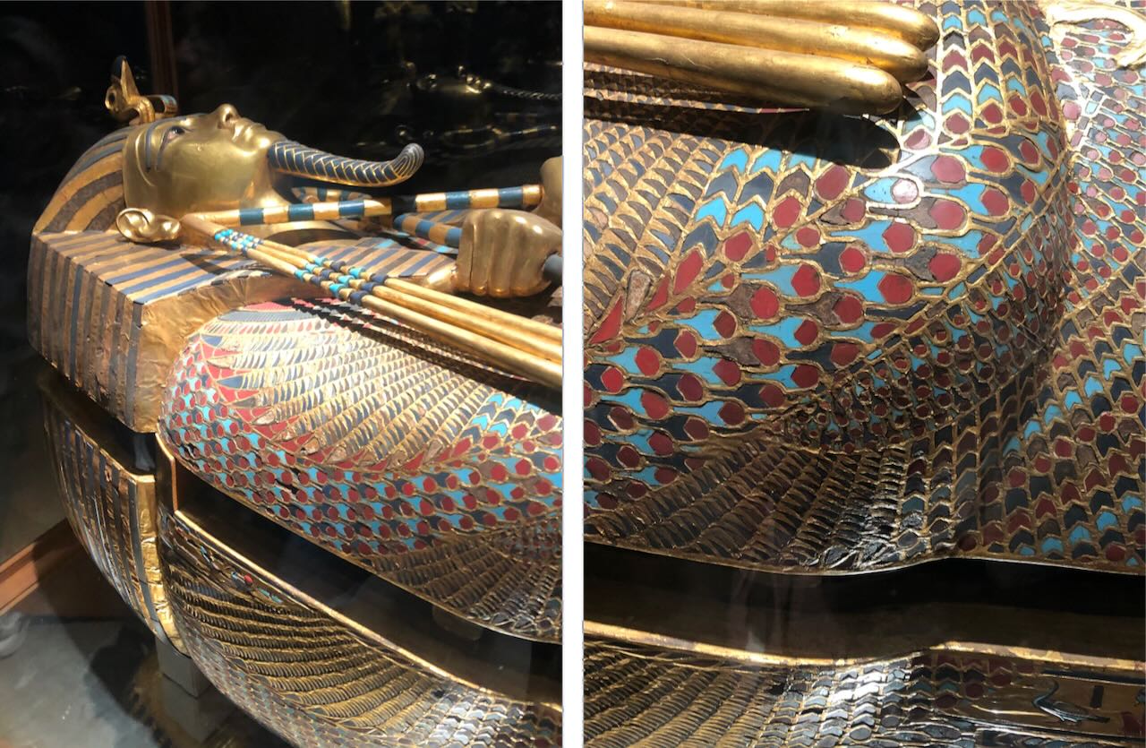 gold sarcophagus