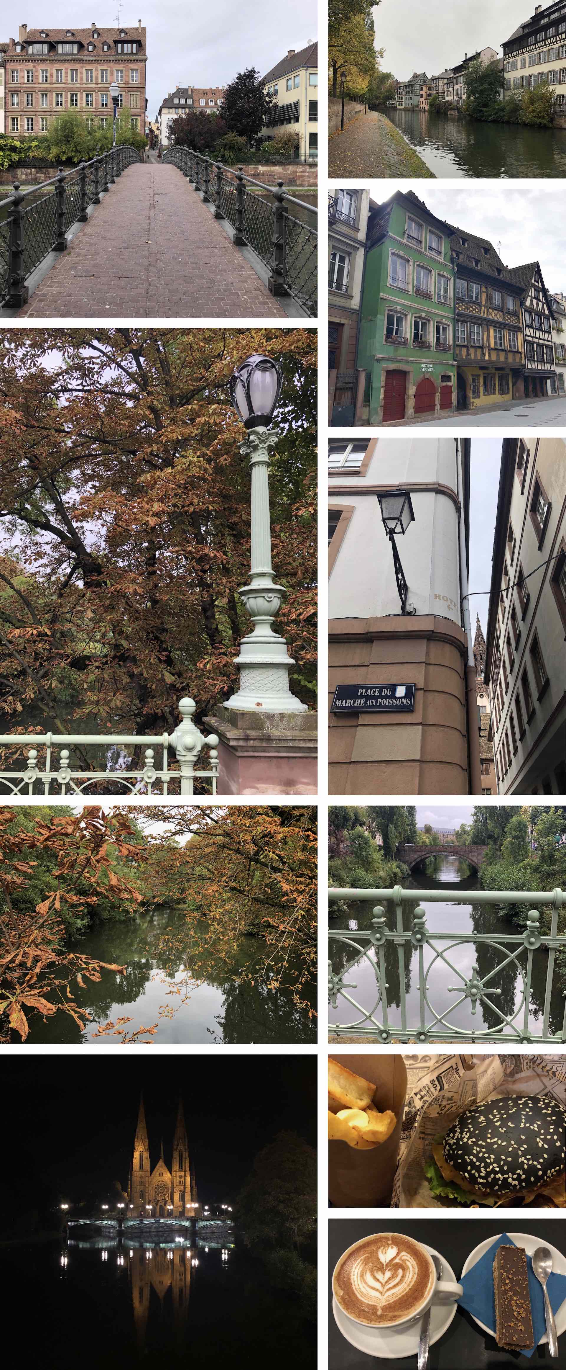 bridges, canals and street lamps