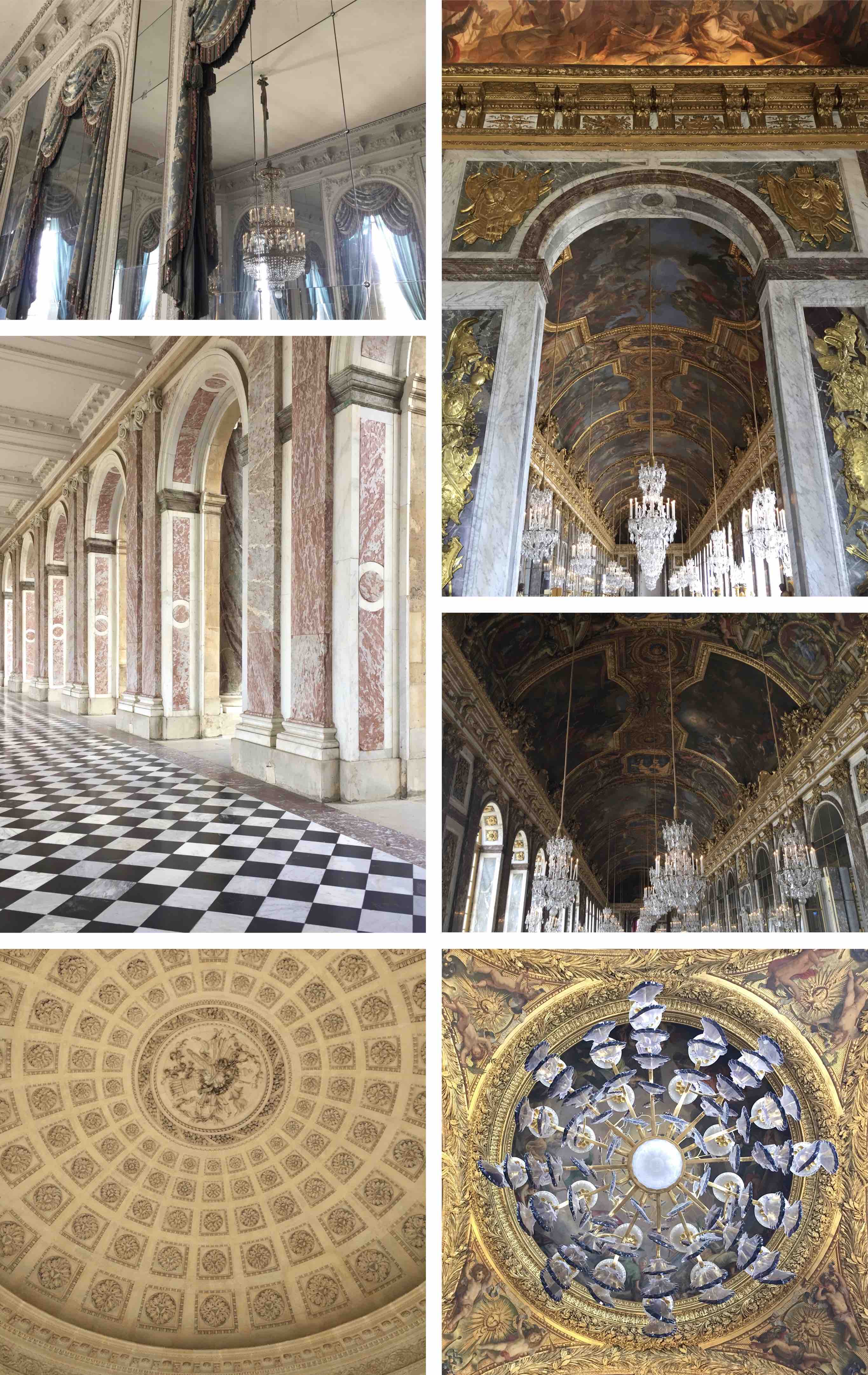 arches, details and chandelier