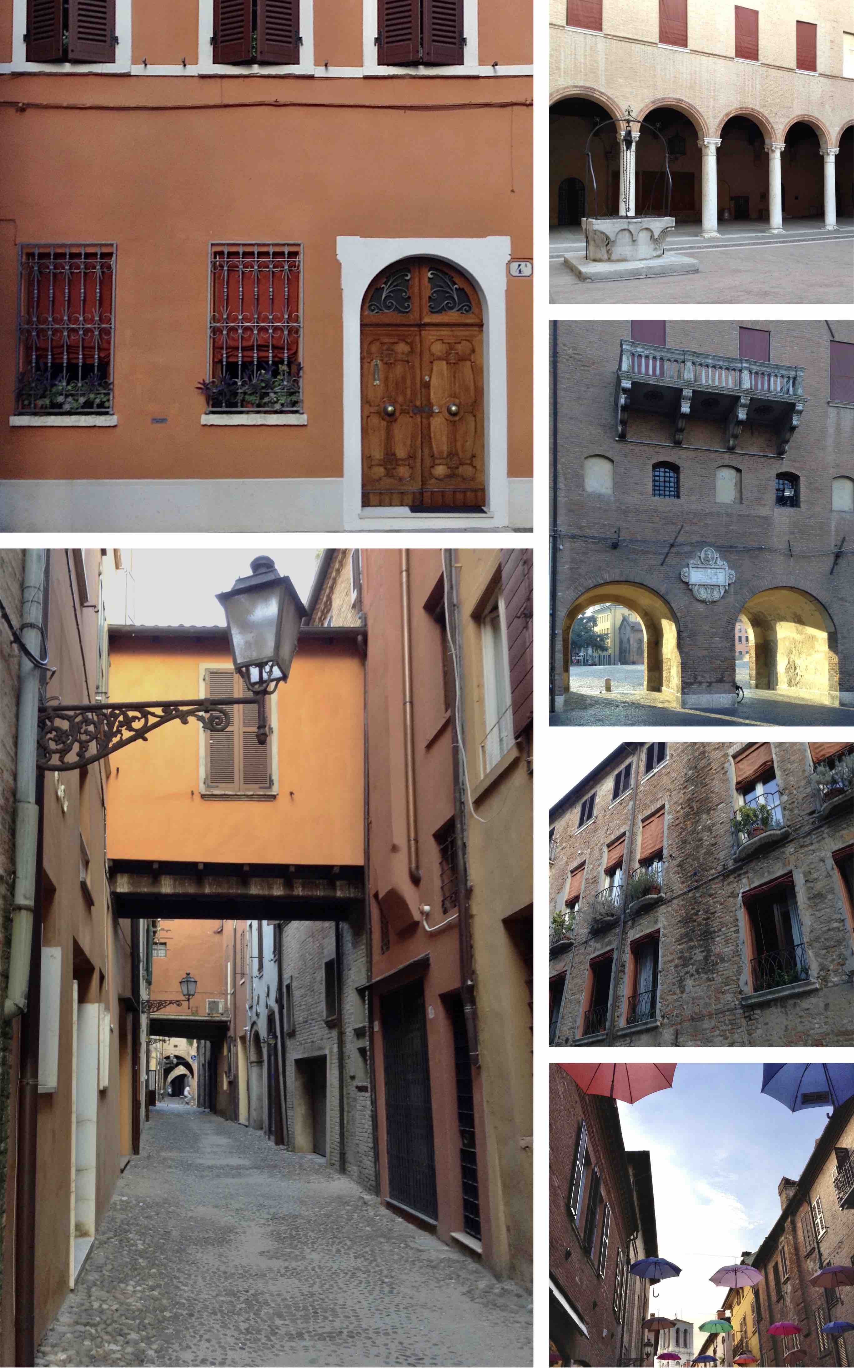 medieval façades and buildings