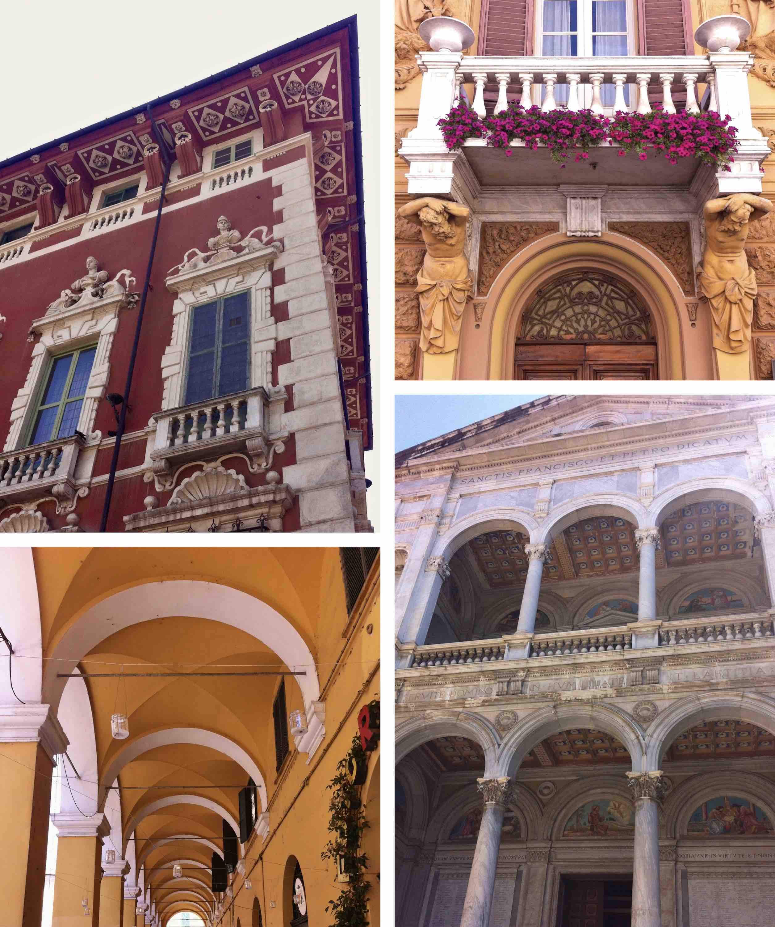 façades and arches
