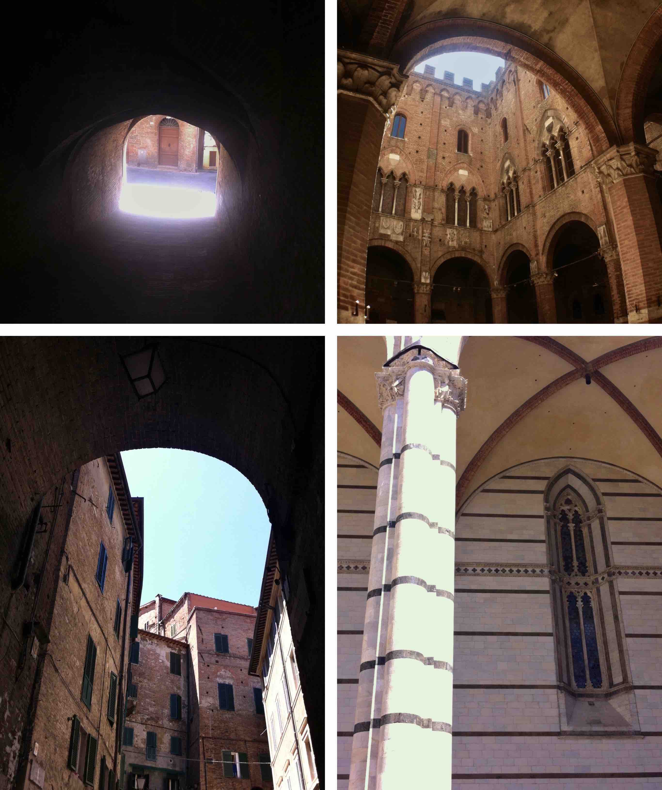 arches and buildings
