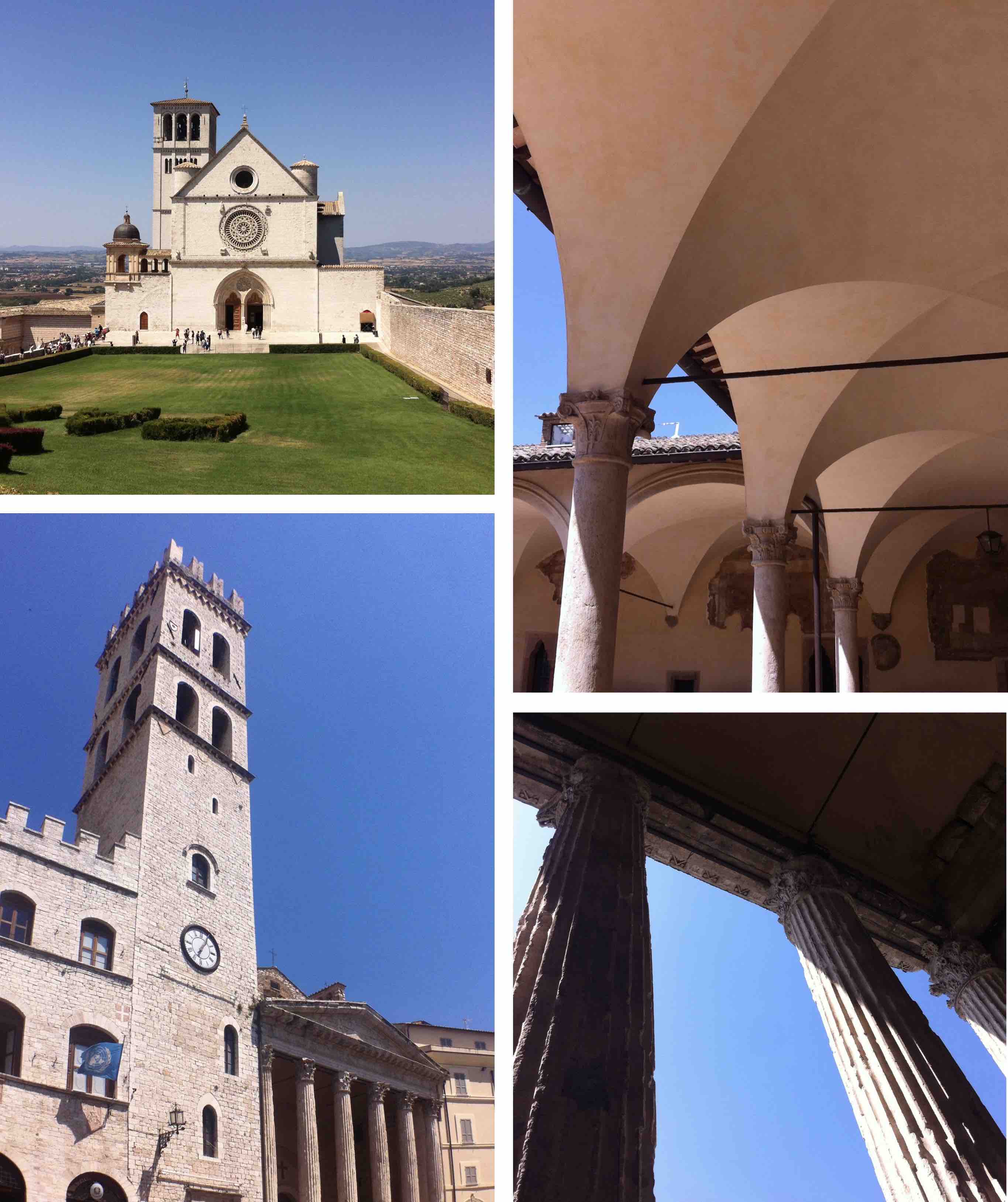 basilica, portico and columns